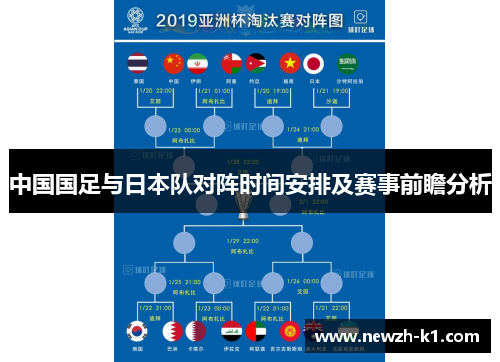 中国国足与日本队对阵时间安排及赛事前瞻分析